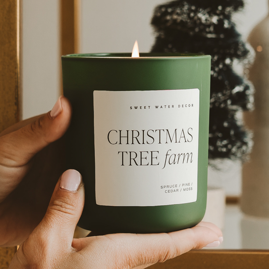 Candle: Christmas Tree Farm 15 oz Matte Soy Candle