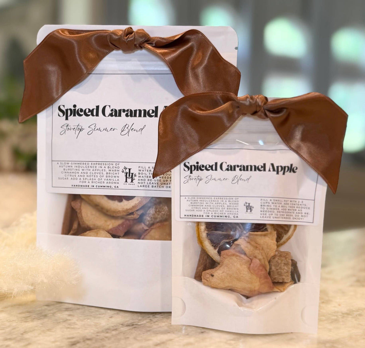 IVY HAUS - Spiced Caramel Apple Stovetop Simmer Blend Potpourri SM
