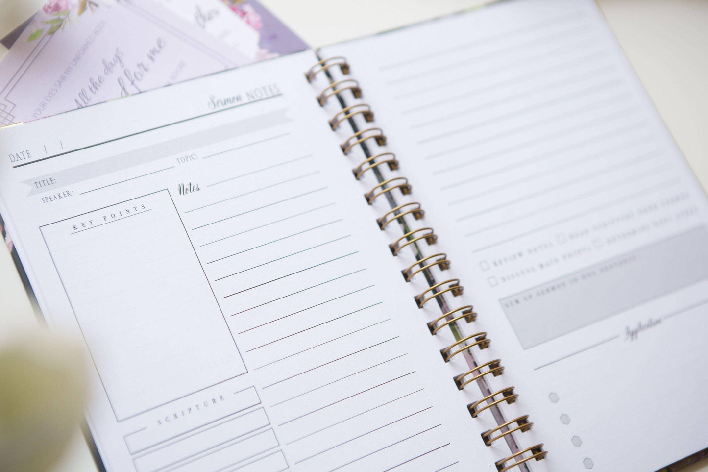Chosen & Cherished - Sermon Notes Journal | Sermon Notebook