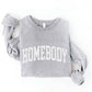 HOMEBODY Graphic Sweatshirt: HEATHER DUST