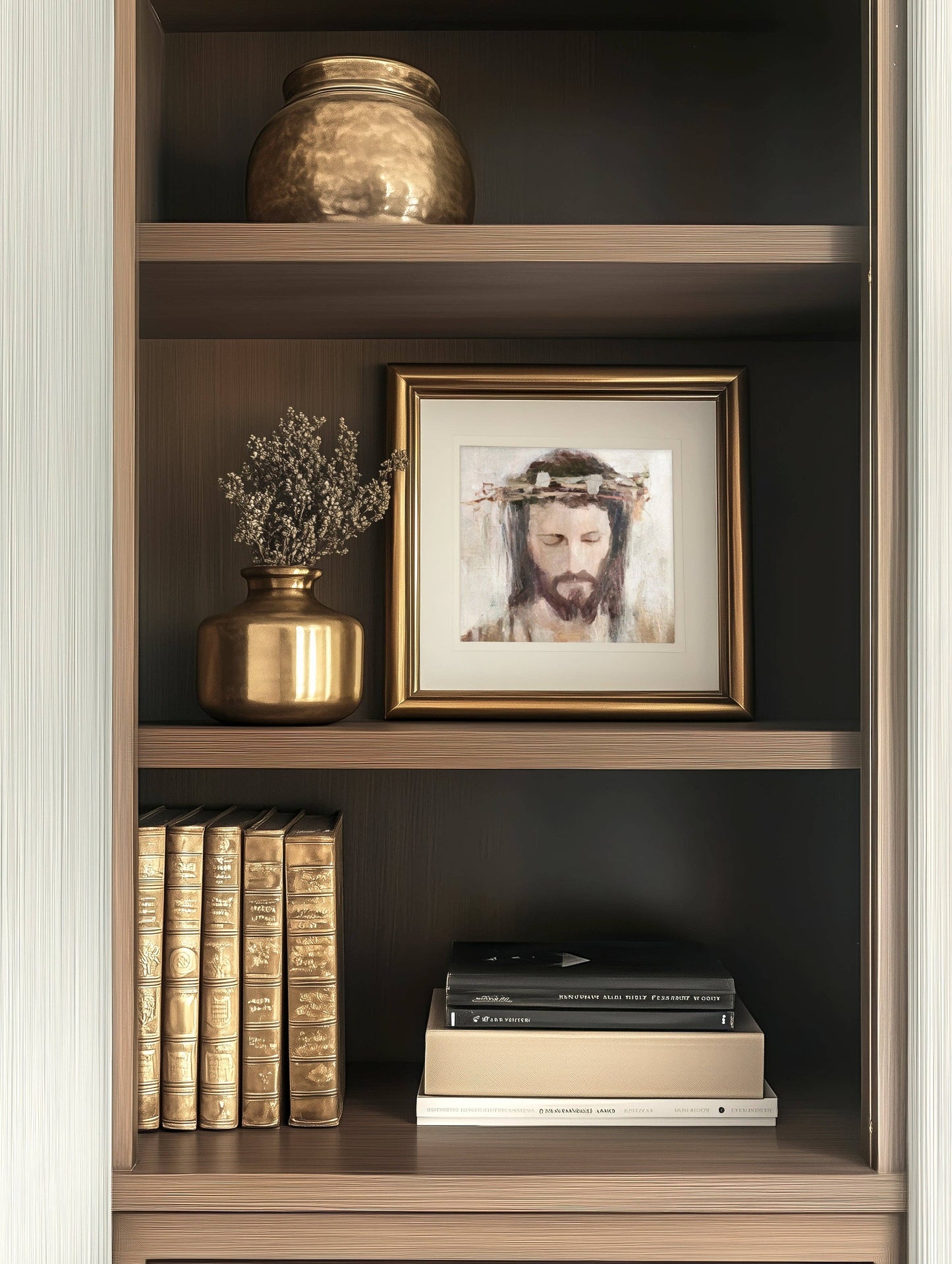 A King's Humility Print (unframed) / 6x6