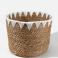 Jamali Garden - Timbuktu Cattails Basket (Close-out Sale): Small