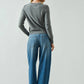 Aaron & Amber - AJT5092 RELAXED FIT ARGYLE SWEATER CARDIGAN: TAUPE / M
