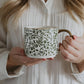 Mug: Green Floral Coffee Mug