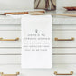 Strong Woman Tea Towel: White • 100% Cotton