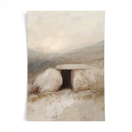 Empty Tomb Print (unframed) 5x7
