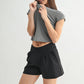 Essential Short Sleeve Tee: HEATHER GREY