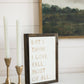Wandering Trails | Fine Art: Light Brown Frame / 36 inches x 18 inches