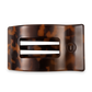 TELETIES - Tortoise | Large | Flat Rectangle Hair Clip