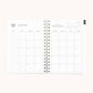 2025-2026 Softcover Weekly Simplified Planner - Happy Stripe