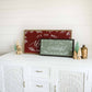 Joyfully Said - It's the Most Wonderful Time of the Year | Wall Art: Red / Light Brown Frame / 36 inches x 18 inches