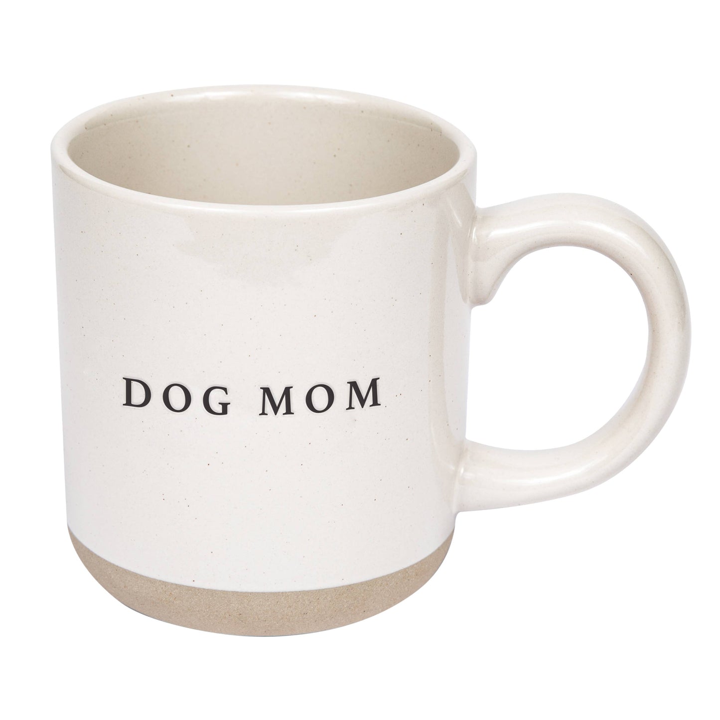 Mug: Dog Mom Stoneware Coffee Mug