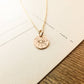 Be The Light Necklace: Gold Fill