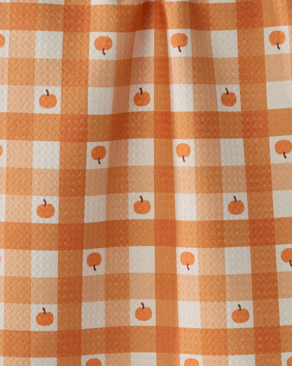 Geometry - Pumpkin Check Mini Towel
