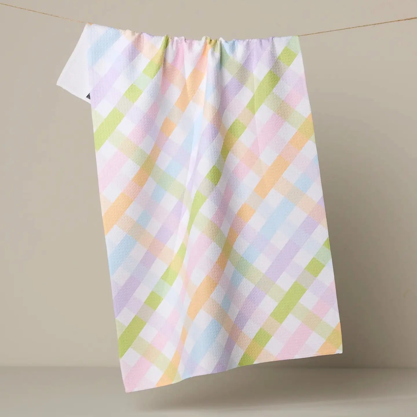 Spring Basket Tea Towel