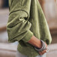 Lovesoft - Customized Drop Shoulder Crew Neck Pullover Sweatshirt: Orange / 75%Polyester+25%Cotton / L