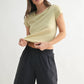 Essential Short Sleeve Tee: HEATHER GREY