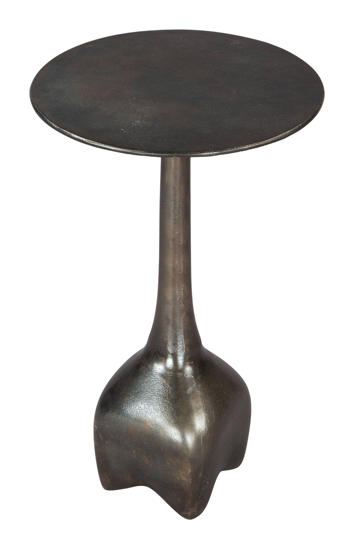 Lexi Side Table: Antique Brass