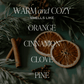 Candle: Warm and Cozy Soy Candle - 20oz Pumpkin Jar