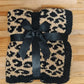 Fennco Styles - Leopard Pattern Ultra-Soft 50x60 Inch Throw Blanket: Beige