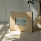 Foreside Home & Garden - 4x6 Photo Sonia Textured Picture Frame Metal Beige