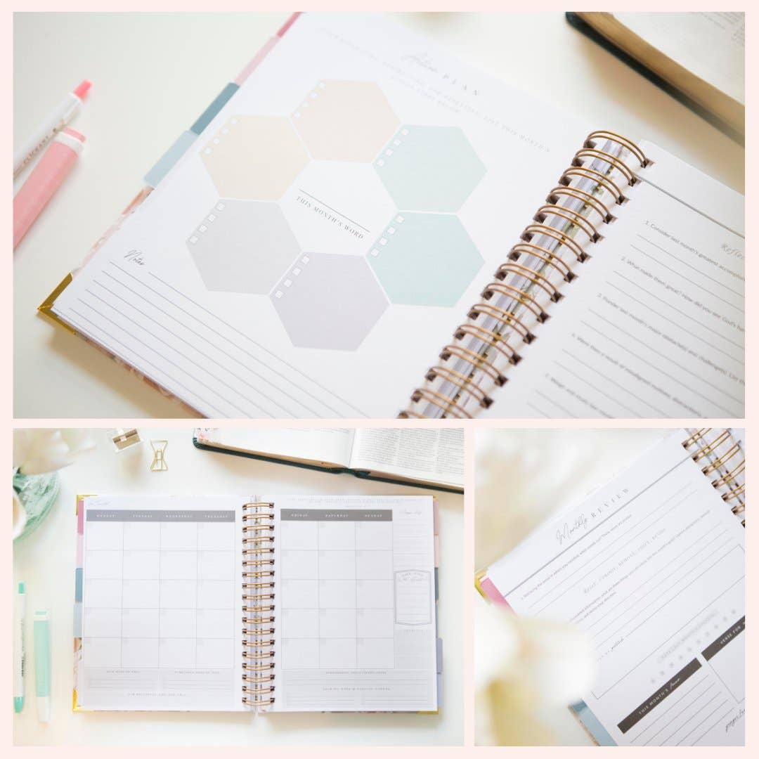 Chosen & Cherished - Christian Daily Planner | Christian Planner for Women