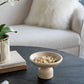 Marble Elegance Pedestal Bowl:  7x7x4"