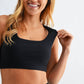 Venice Cloud Light Square Neck Sports Bra: DEEP INDIGO