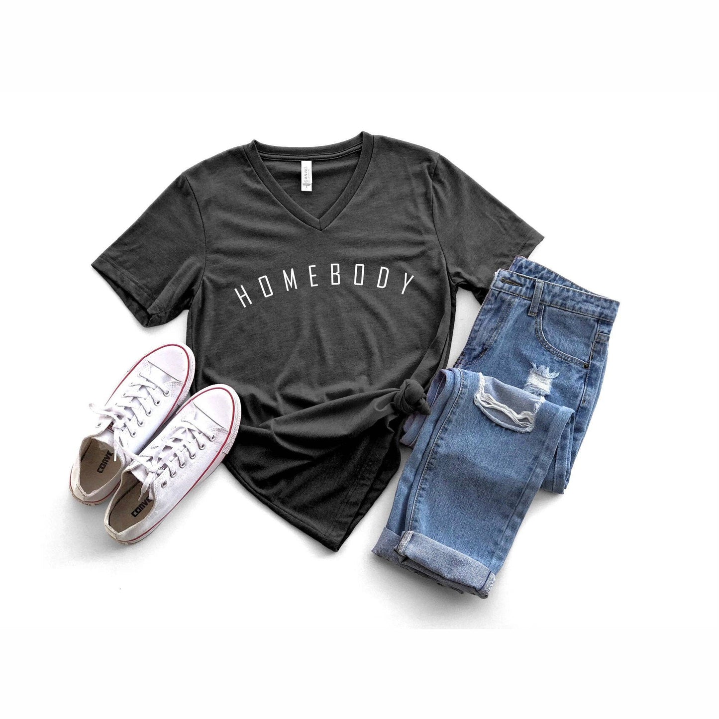 HOMEBODY Graphic Tee: NAVY BLUE