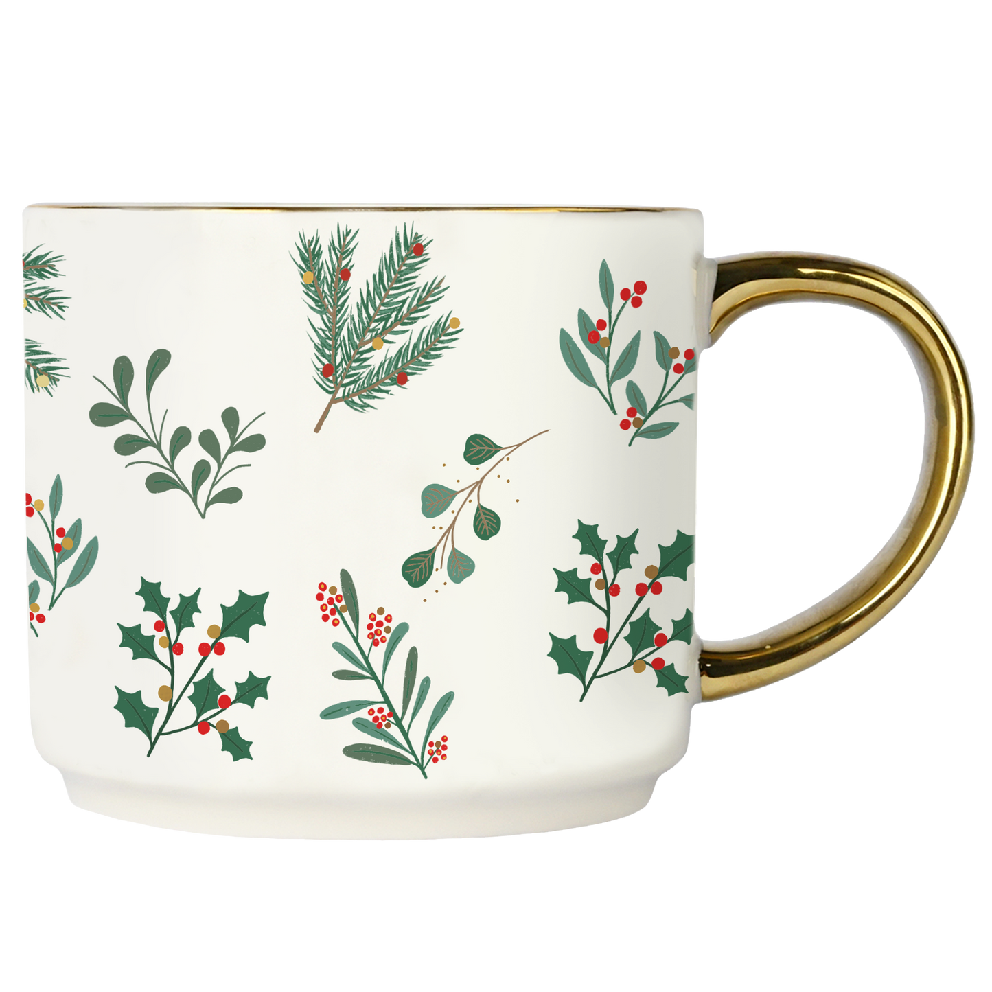 Mug: Holiday Greenery Coffee Mug