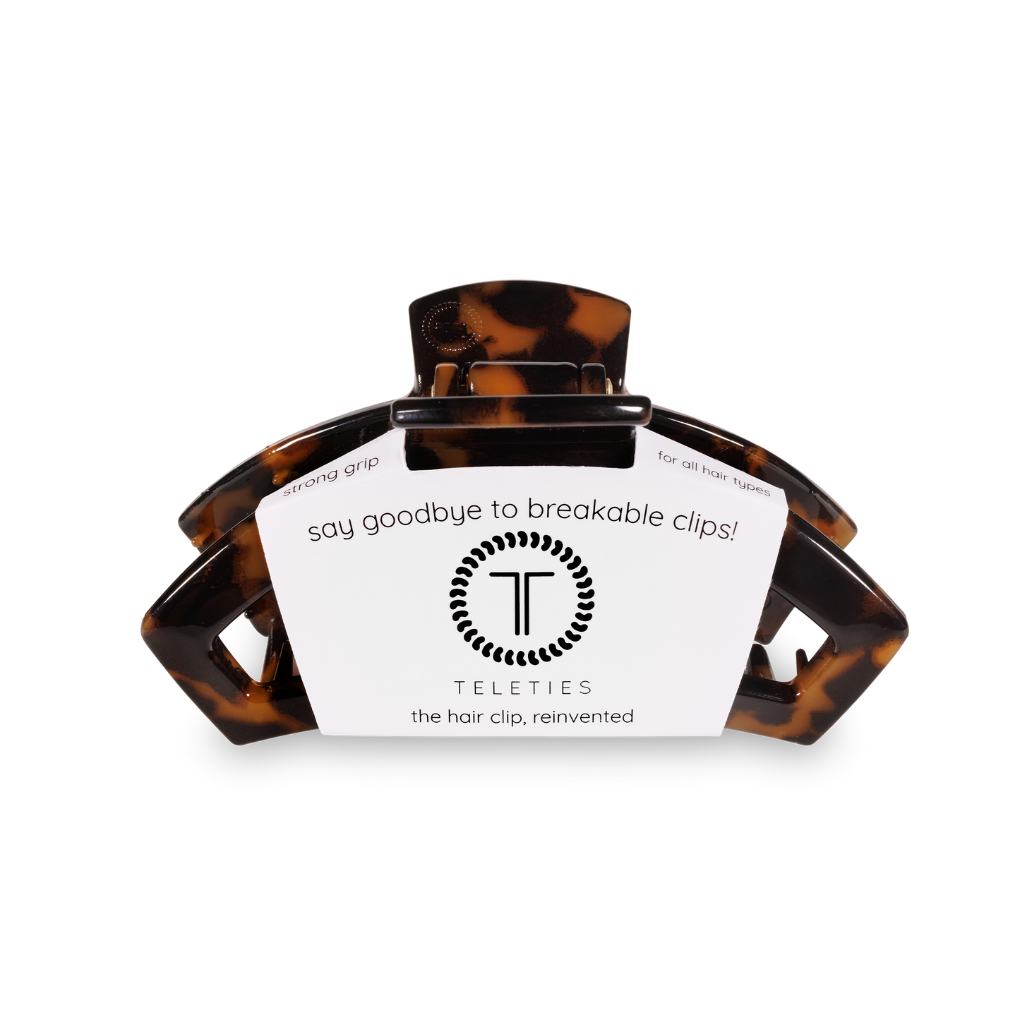 Open Hair Clip | Medium | TORTOISE