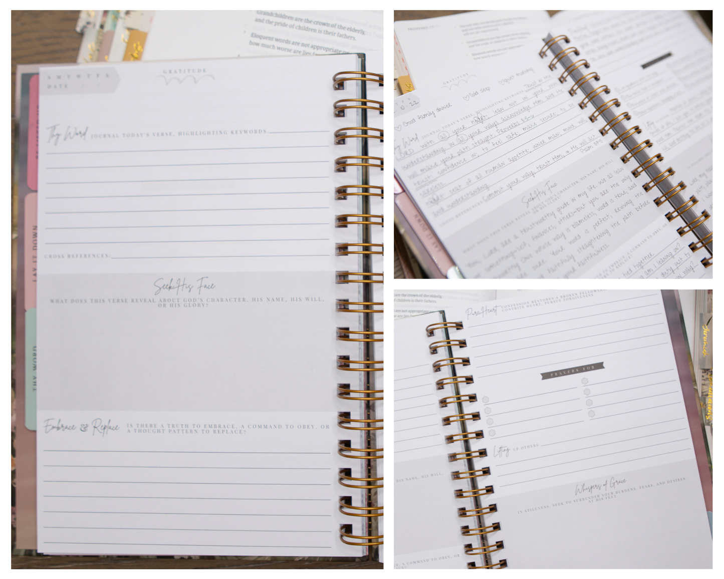 Chosen & Cherished - It Is Well Womens Prayer Journal | Guided Prayer Journal