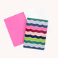 Mini Notebook - Rainbow Row