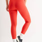 Venice Crossover Waist Leggings: HALOGEN BLUE