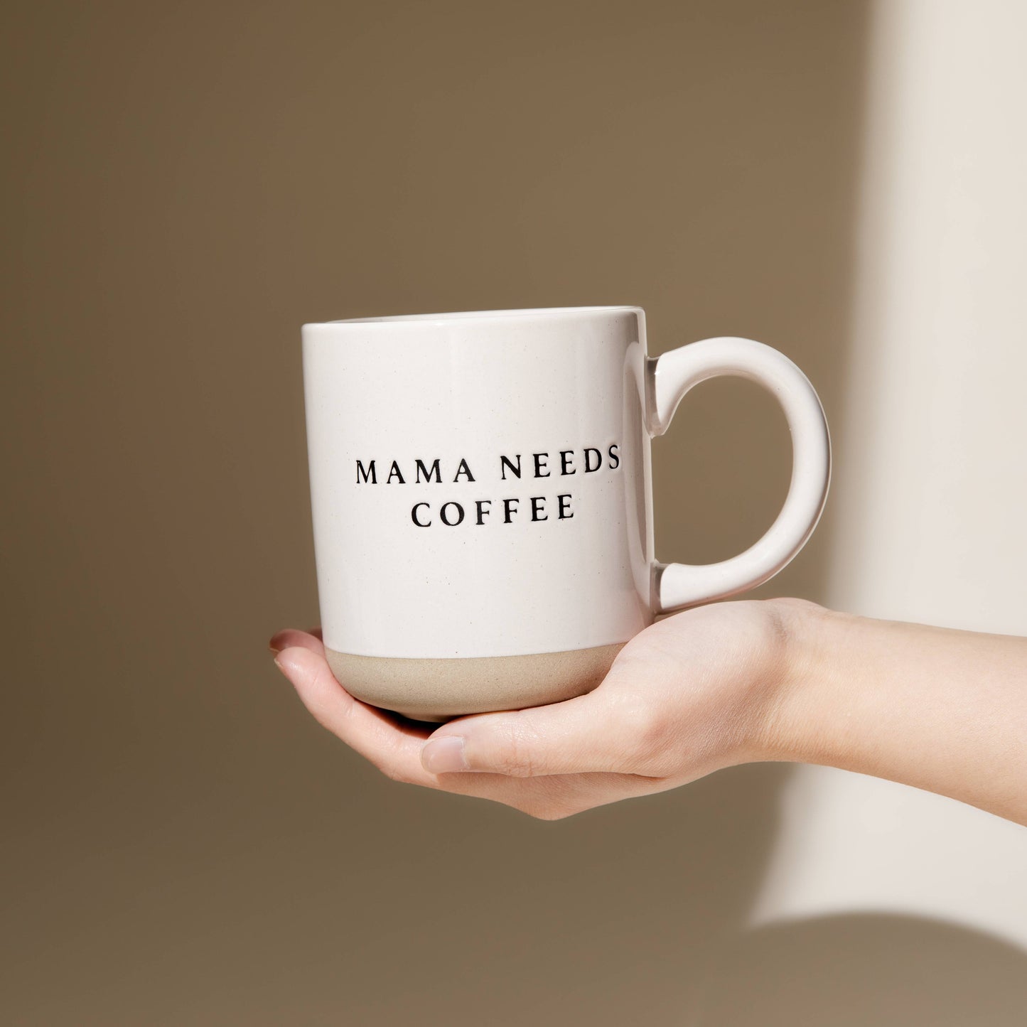 Mug: MAMA NEEDS COFFEE Stoneware Coffee Mug