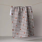 Football Check Tea Towel