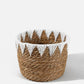 Jamali Garden - Timbuktu Cattails Basket (Close-out Sale): Small