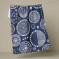 Freedom Sparks Tea Towel: Blue