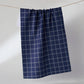 Geometry - Harbor Plaid Tea Towel