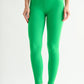 Mono B - Venice Crossover Waist Leggings: DEEP FOREST / S:M:L (2:2:2)