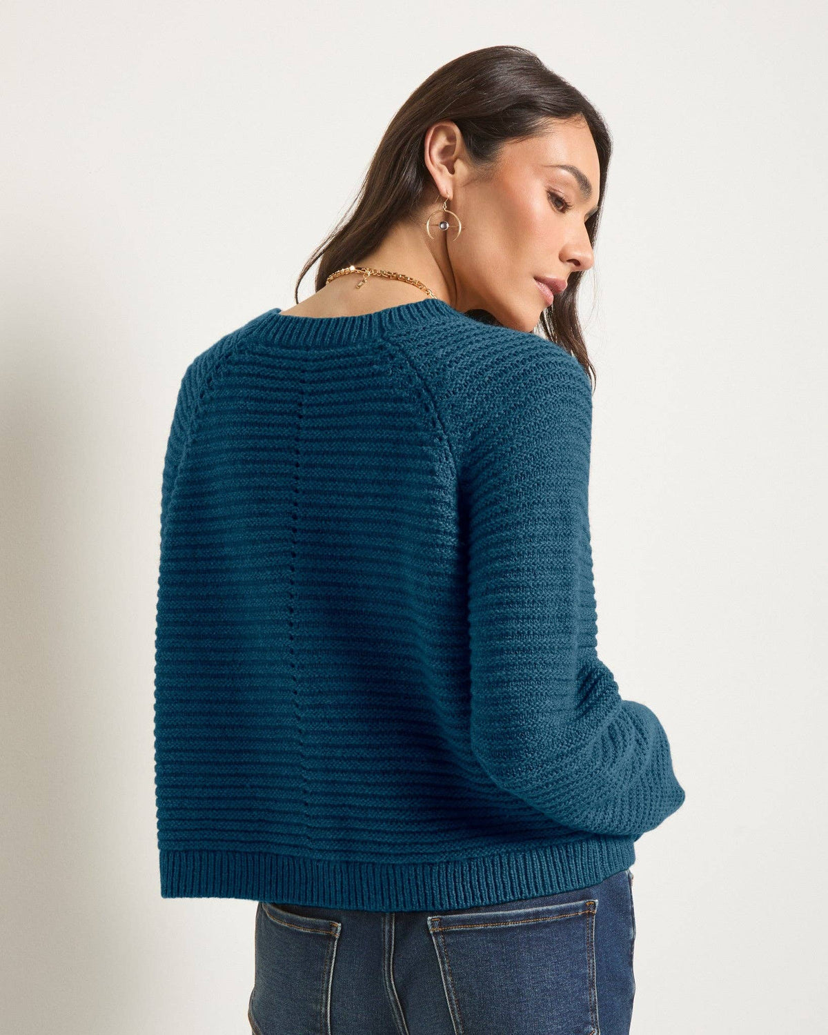 Seventy Eight and Sunny (SEAS) - Meadow Cardigan: Sea Grass / L