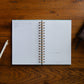 Sermon Notes Journal - Teal Spiral
