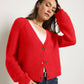 Seventy Eight and Sunny (SEAS) - Meadow Cardigan: Sea Grass / XS