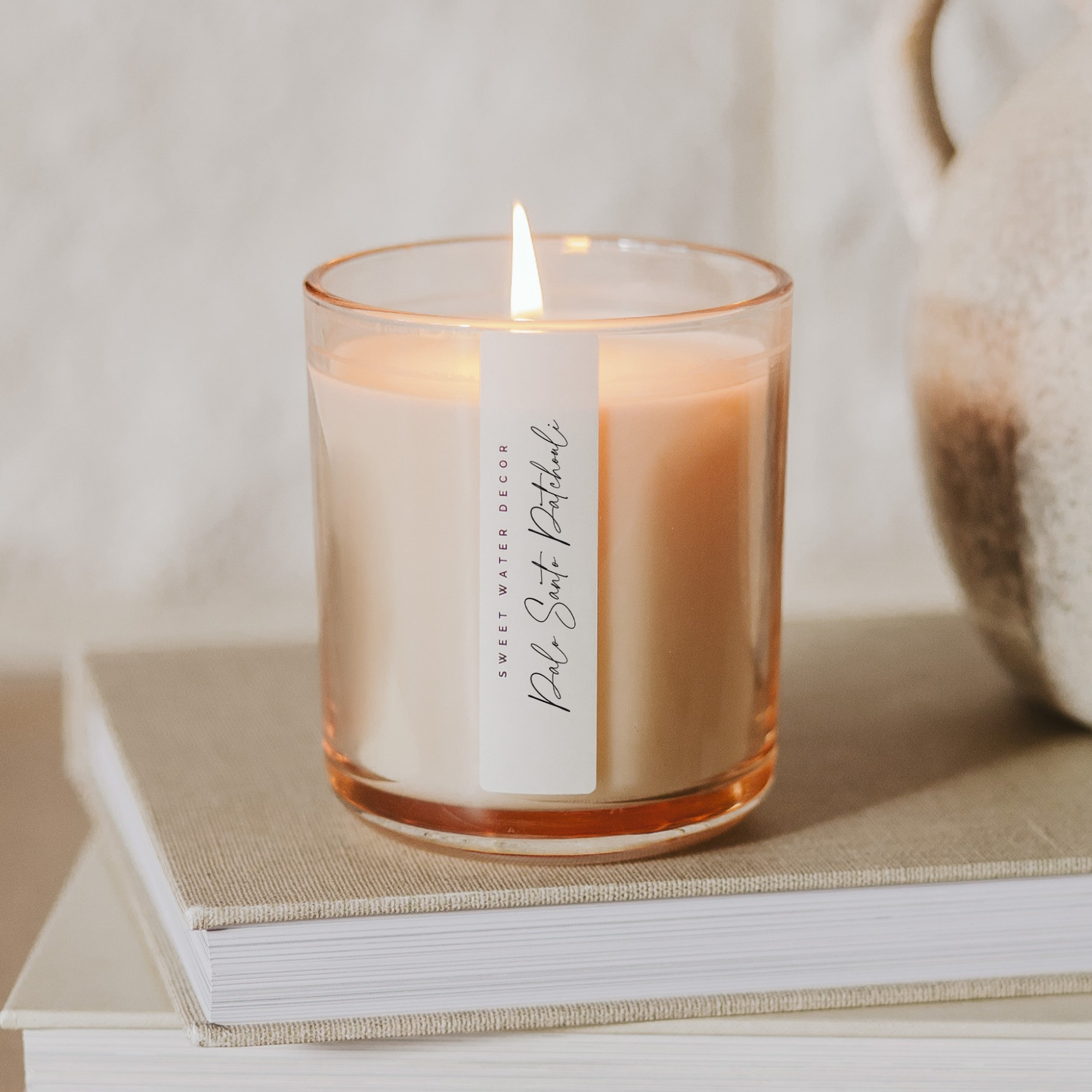 Sweet Water Decor - Palo Santo Patchouli 12 oz Candle - Home Decor