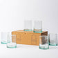 Verve Culture - Moroccan Cone Glassware Small - Clear