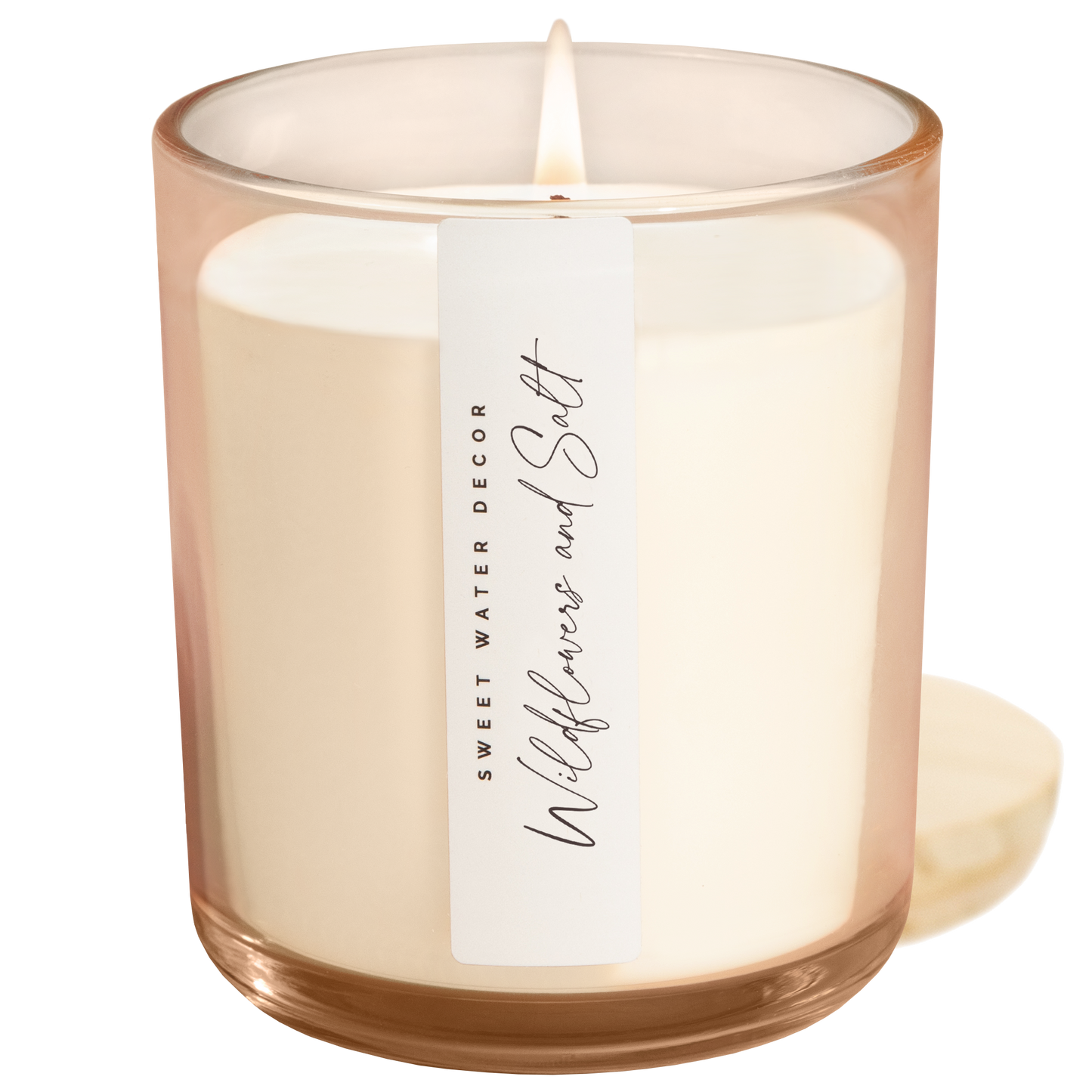 Sweet Water Decor - Wildflowers & Salt 12 oz Soy Candle - Home Decor and Gifts
