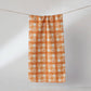 Geometry - Pumpkin Check Mini Towel