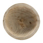 Sagebrook Home - Bowl - Brown Paulownia Wood with Pedestal Base, 8 in.