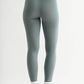 Mono B - Venice Crossover Waist Leggings: DEEP FOREST / S:M:L (2:2:2)