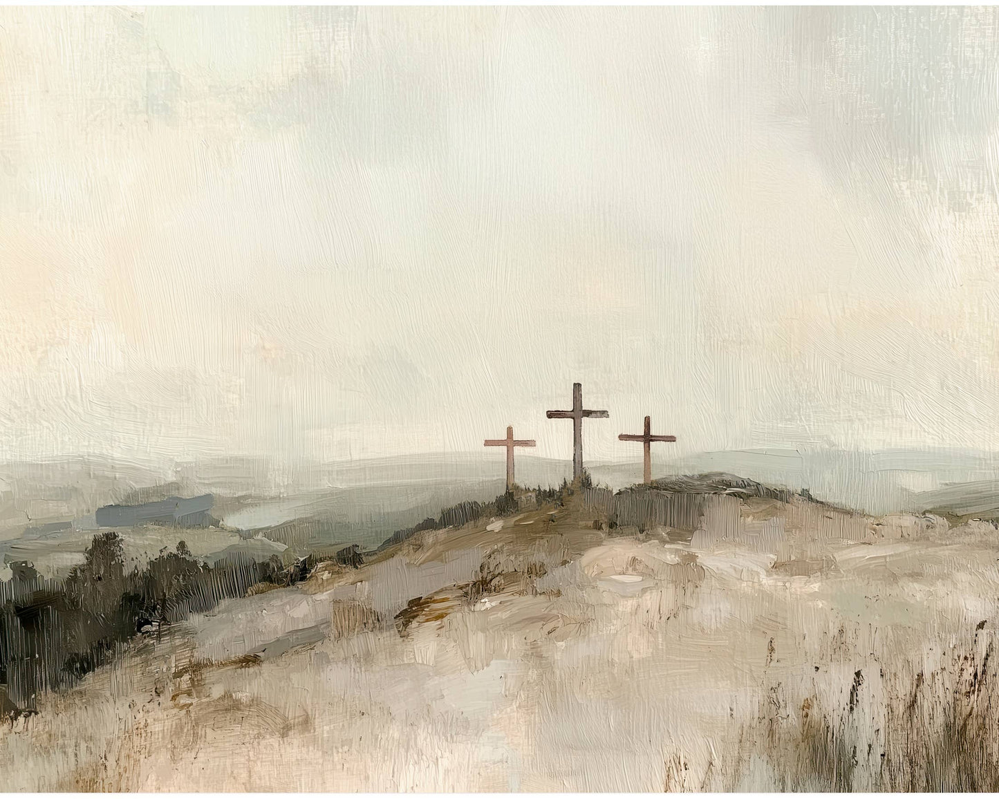 Hill Of Redemption Print (unframed) / 5x7